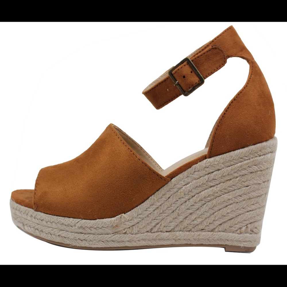 Hazel ankle strap espadrilles Wedge - Picture 2 of 7